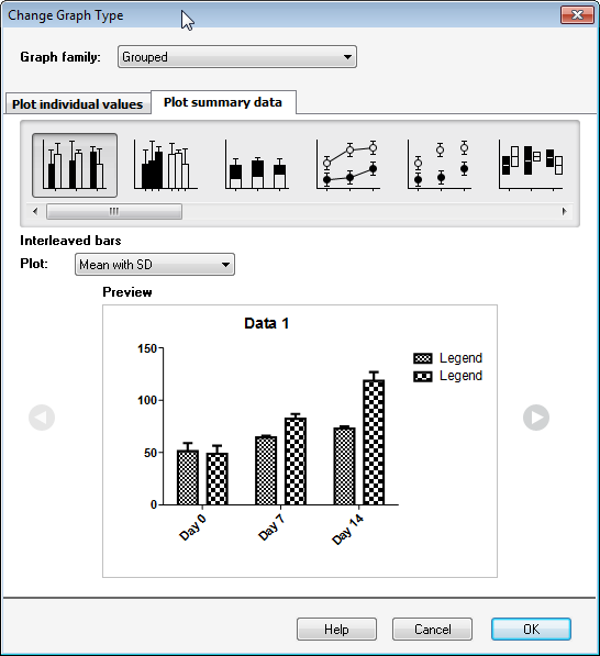 How Do I Enter Data For A Grouped Bar Chart FAQ GraphPad