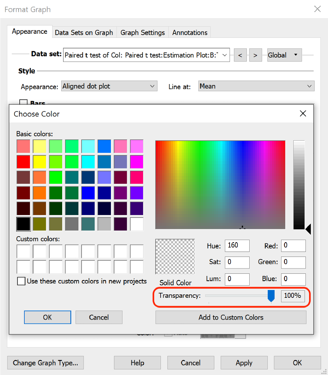 Estimation Plots opened in earlier versions of Prism - FAQ 2200 - GraphPad